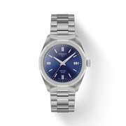 Tissot PRC 100 Solar 34mm T151.822.11.041.00 - bracciale e cassa acciaio - quadrante blu con datario